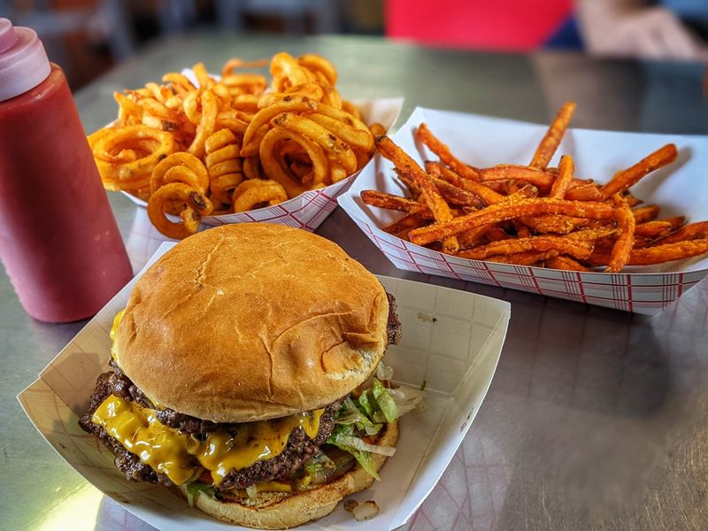 Toots Drive-In food